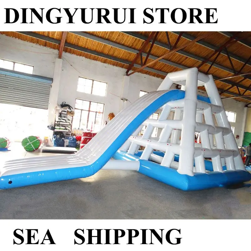 PVC Large Water sports Inflatable Slide Play Water Entertainment Toy Water Amusement
PVC Large Water sports Inflatable Slide Play Water Entertainment Toy Water Amusement