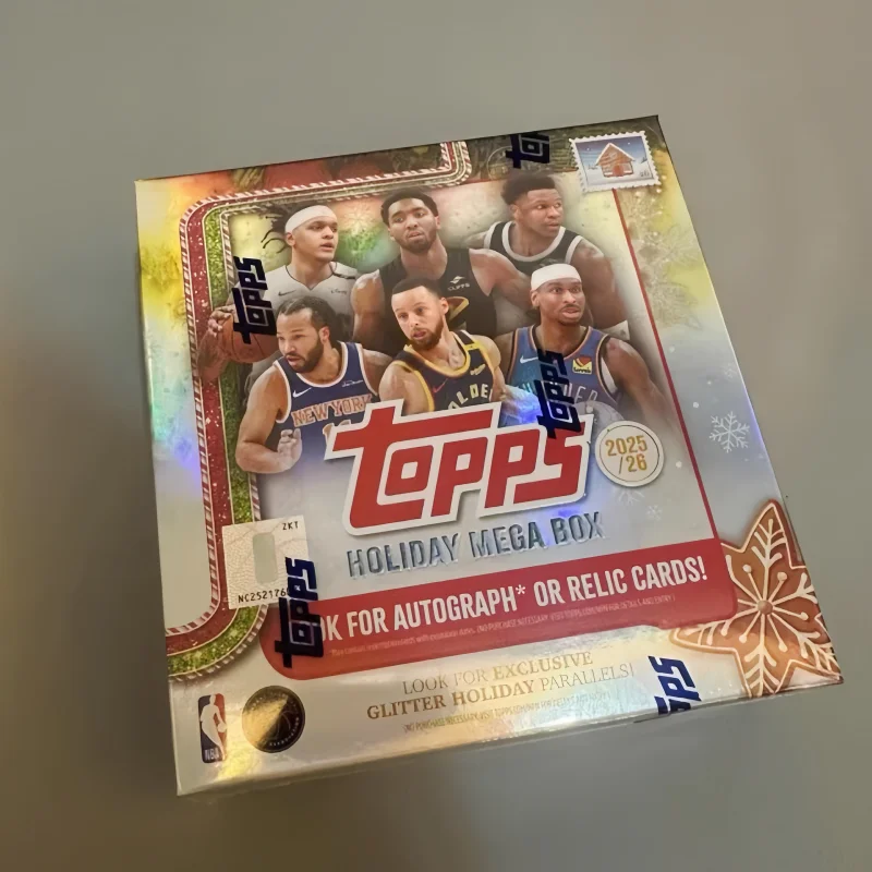 In Stock Genuine 2025-26 Topps Chorme Holiday Mega Box Basketball Tarding Cards Surprise Collection Christmas Edition Box Gifts
In Stock Genuine 2025-26 Topps Chorme Holiday Mega Box Basketball Tarding Cards Surprise Collection Christmas Edition Box Gifts