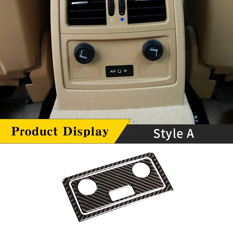For BMW 5 Series E60 2004-10 Real Carbon Fiber Rear Cigarette Lighter Panel Stickers Frame High/Low Version Car Accessories
For BMW 5 Series E60 2004-10 Real Carbon Fiber Rear Cigarette Lighter Panel Stickers Frame High/Low Version Car Accessories