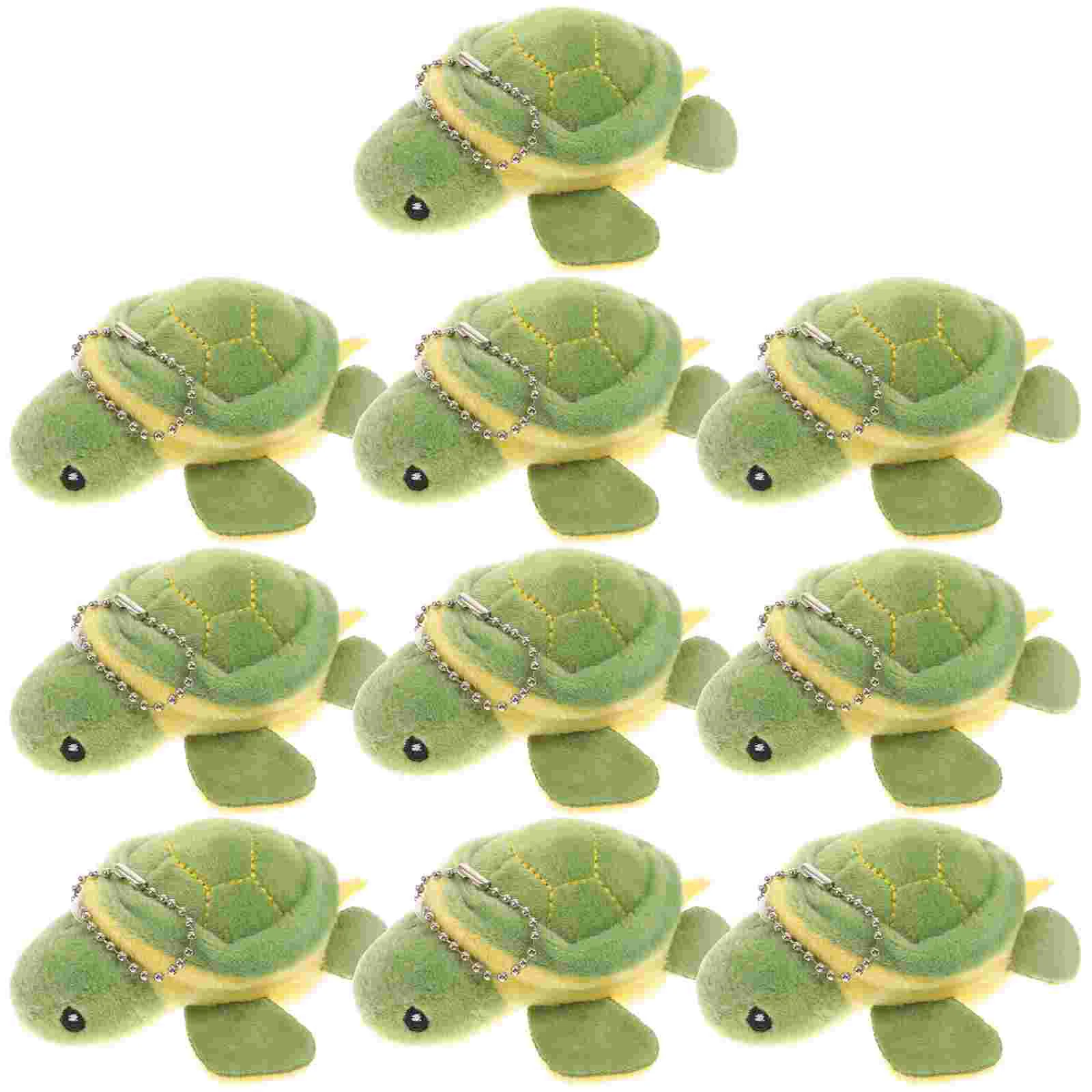 10pcs Plush Turtle Keychains Cute Stuffed Toy Pendants Backpack Hanging Decor Schoolbag Accessories Travel Gifts
10pcs Plush Turtle Keychains Cute Stuffed Toy Pendants Backpack Hanging Decor Schoolbag Accessories Travel Gifts