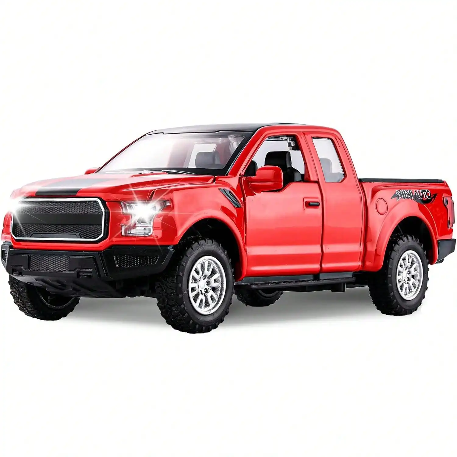 2026 Popular F150 Pickup Truck Diecast Model, Pull Back Metal Toy Car with Lights & Sounds, Birthday Gift for Boys Ages 3-8
2026 Popular F150 Pickup Truck Diecast Model, Pull Back Metal Toy Car with Lights & Sounds, Birthday Gift for Boys Ages 3-8