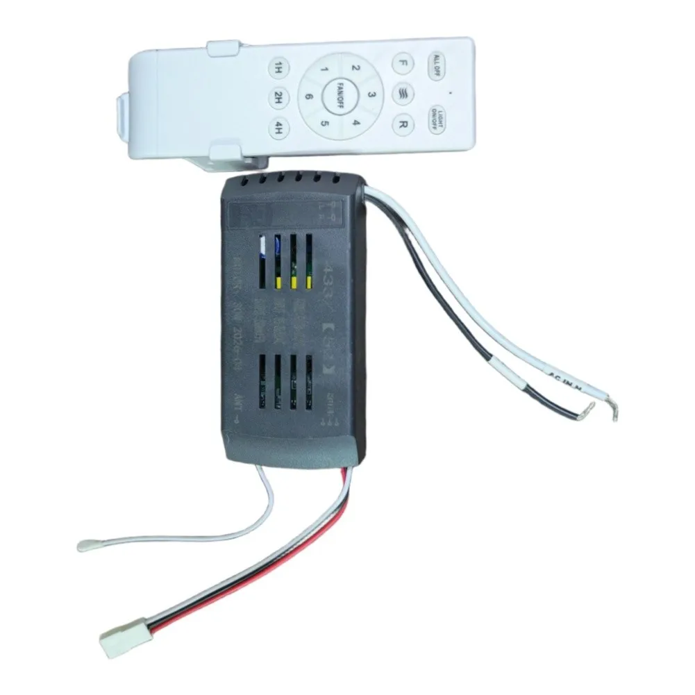 52 Inch DC Motor Ceiling Fan Remote Control 110V Inverter Controller 24V 433MHz Wireless Transmitter For Electric Split Type
52 Inch DC Motor Ceiling Fan Remote Control 110V Inverter Controller 24V 433MHz Wireless Transmitter For Electric Split Type