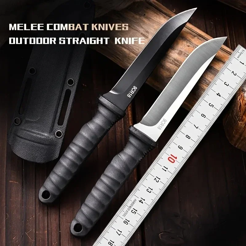 Portable Outdoor Knife Camping Knife Barbecue Small K-Sheath Handheld Meat Fruit Knife 5Cr15Mov Stainless Steel
Portable Outdoor Knife Camping Knife Barbecue Small K-Sheath Handheld Meat Fruit Knife 5Cr15Mov Stainless Steel