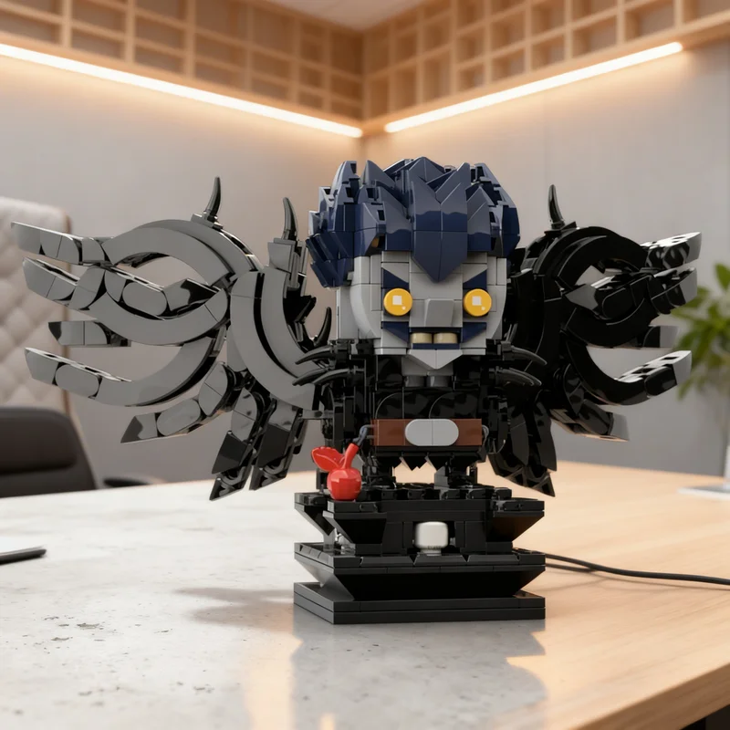 Набор строительных блоков MOC Ryuk Brickheadz, 894 детали, для сборки, подарок, креативный коллекционный предмет, декор для дома и офиса, премиум-класс, для взрослых и детей
Набор строительных блоков MOC Ryuk Brickheadz, 894 детали, для сборки, подарок, креативный коллекционный предмет, декор для дома и офиса, премиум-класс, для взрослых и детей