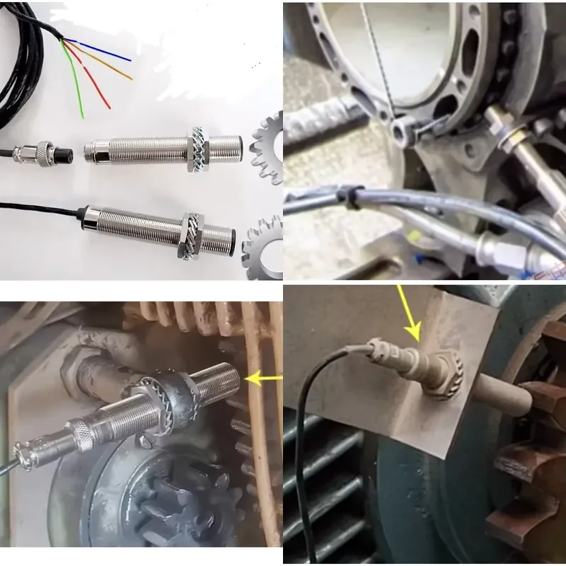 AP01 RS485 Non-Contact Rotational Speed Sensor Rotation for Motors Fans Pumps Modbus RTU
