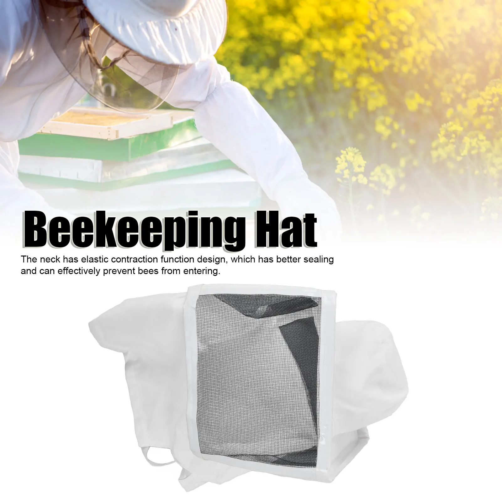 Beekeeping Hat with Veil Anti-Bee Sting Breathable Mesh Adjustable White Edge Denim Style for Outdoor Beekeeping Hunting Fishing
Beekeeping Hat with Veil Anti-Bee Sting Breathable Mesh Adjustable White Edge Denim Style for Outdoor Beekeeping Hunting Fishing