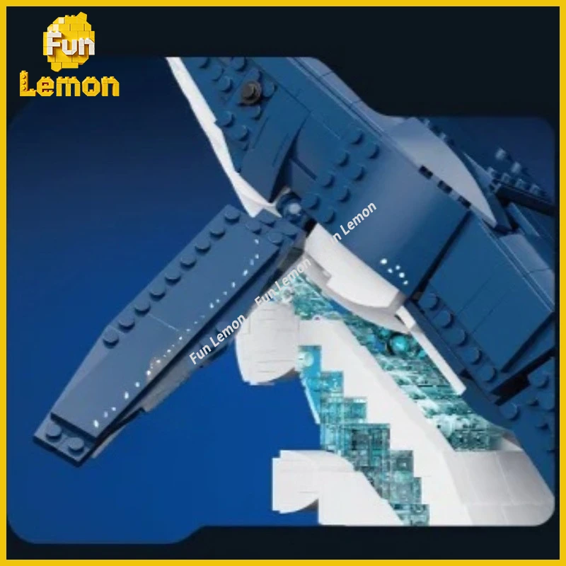 1163pcs Blue Whale Model Building Blocks, Marine Animal Ornament, Educational Intellectual Assembly Toy for Kids
1163pcs Blue Whale Model Building Blocks, Marine Animal Ornament, Educational Intellectual Assembly Toy for Kids
