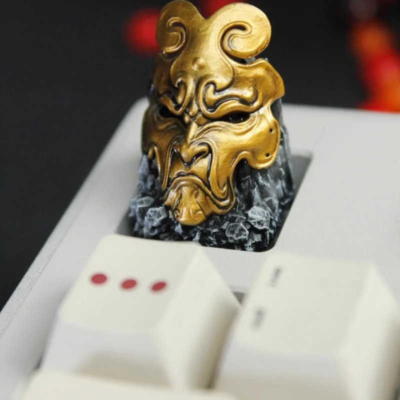 Черный миф: тематическая точка Wukong, индивидуальные колпачки для клавиш в стиле аниме Artisan, 3D изготовленная на заказ оригинальная игровая клавиатура, колпачок для механической клавиатуры
Черный миф: тематическая точка Wukong, индивидуальные колпачки для клавиш в стиле аниме Artisan, 3D изготовленная на заказ оригинальная игровая клавиатура, колпачок для механической клавиатуры