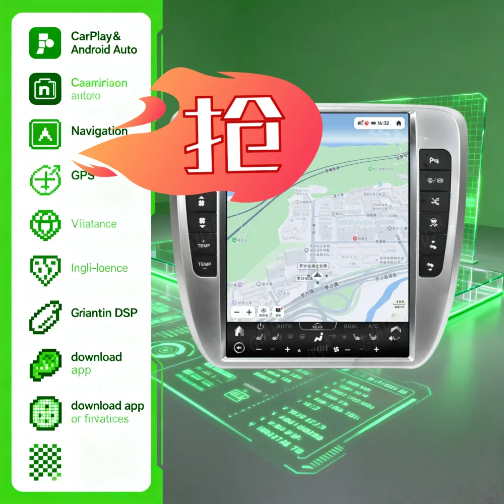 Автомобильный цифровой кластер для Chevrolet GMC YUKON Tahoe Suburban 2007 2008 2009 2010-2014, ЖК-дисплей, автомобильный цифровой спидометр, панель приборной панели
Автомобильный цифровой кластер для Chevrolet GMC YUKON Tahoe Suburban 2007 2008 2009 2010-2014, ЖК-дисплей, автомобильный цифровой спидометр, панель приборной панели