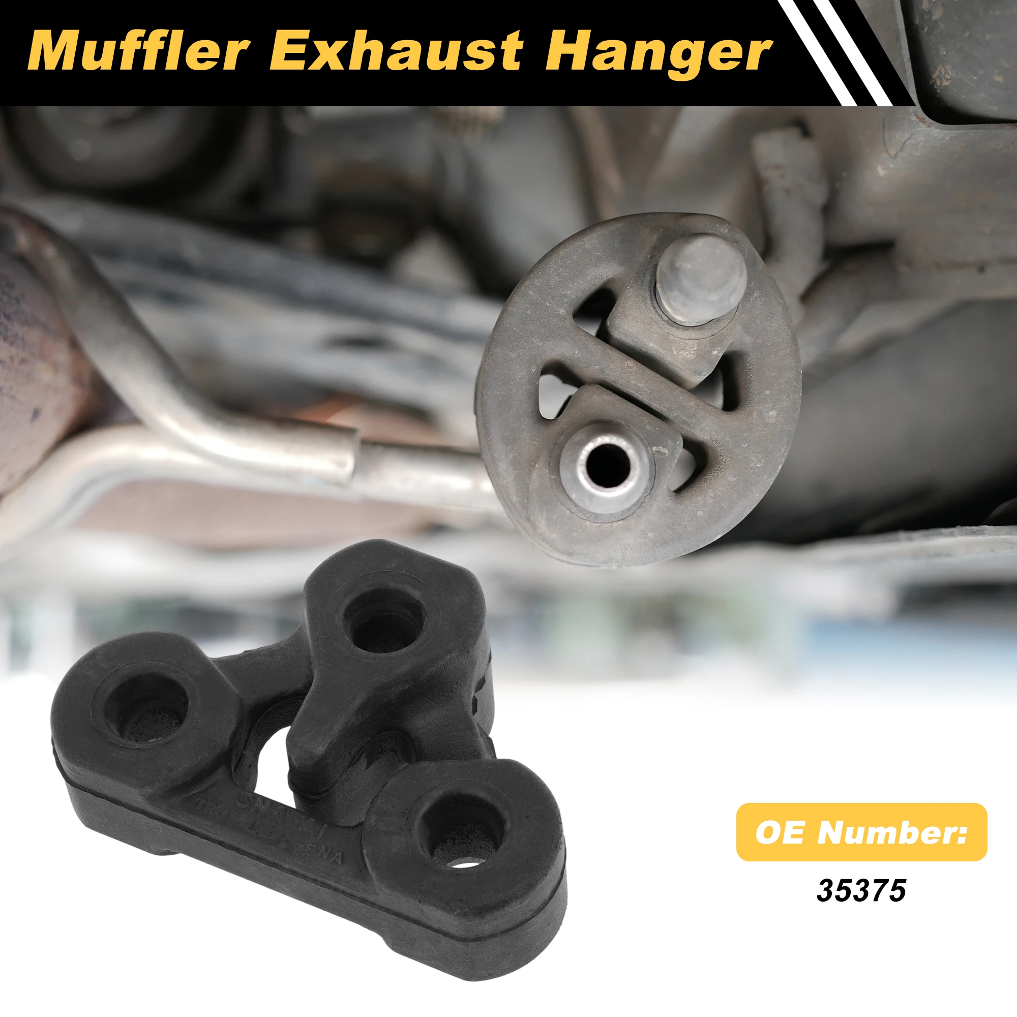 UXCELL Muffler Exhaust Hanger for Honda Accord 2008-2012 for Pontiac G6 2008-2009 35375
UXCELL Muffler Exhaust Hanger for Honda Accord 2008-2012 for Pontiac G6 2008-2009 35375