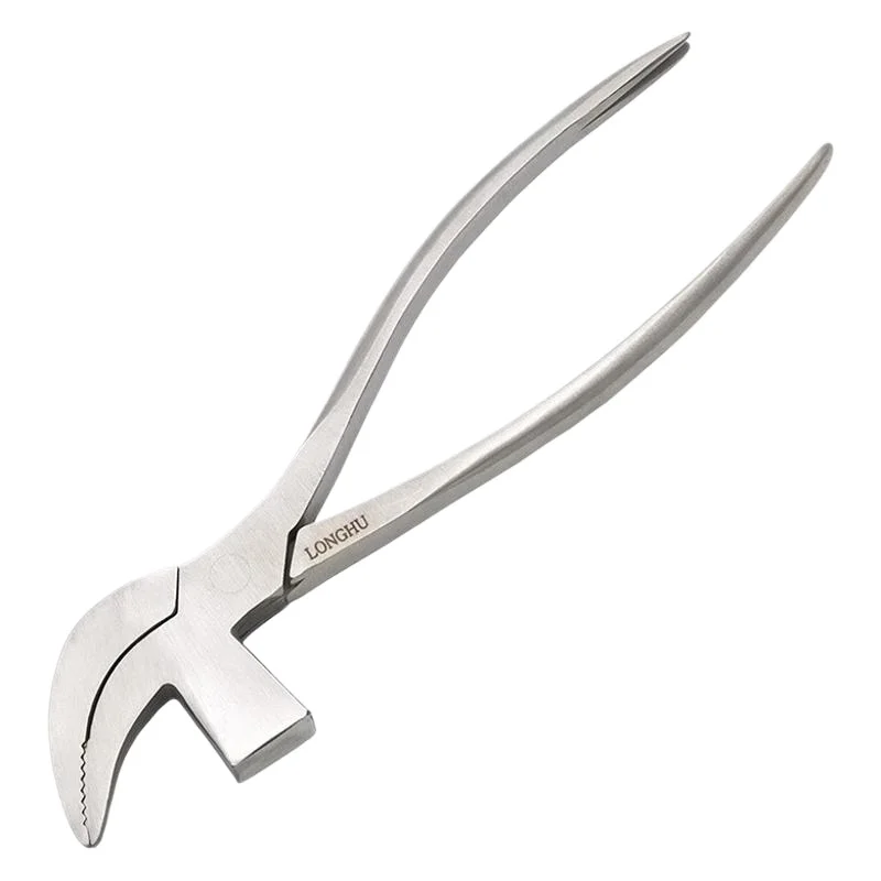 Щипцы для обувного производства из нержавеющей стали: плоскогубцы с изогнутыми губками, плоскогубцы с изогнутым носом, плоскогубцы для работы с изогнутыми поверхностями.
Щипцы для обувного производства из нержавеющей стали: плоскогубцы с изогнутыми губками, плоскогубцы с изогнутым носом, плоскогубцы для работы с изогнутыми поверхностями.