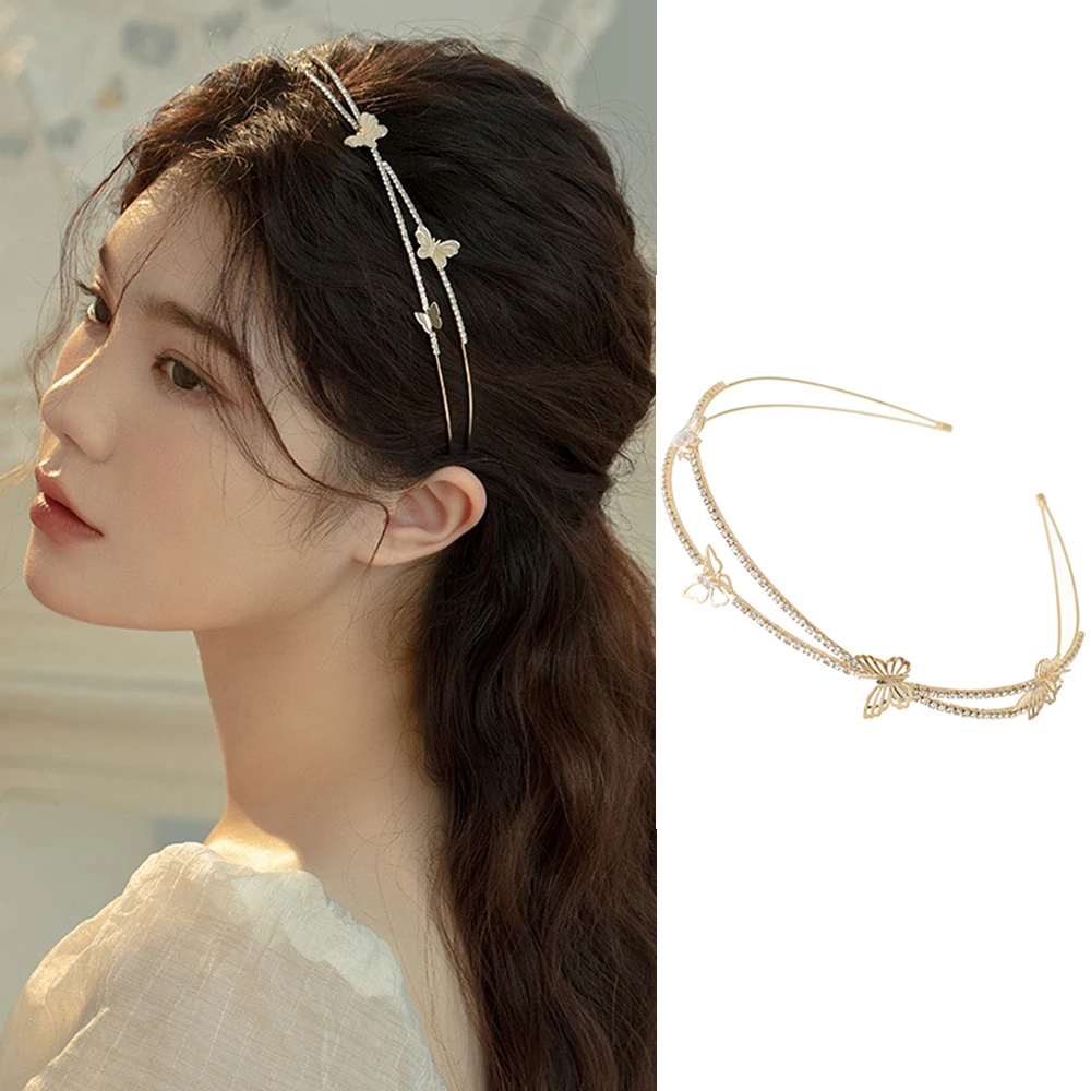Butterfly Rhinestone Headband Hair Bands For Women Party Wedding Hair Hoops Elegant Retro Bezel Hair Accessories Headwear
Butterfly Rhinestone Headband Hair Bands For Women Party Wedding Hair Hoops Elegant Retro Bezel Hair Accessories Headwear