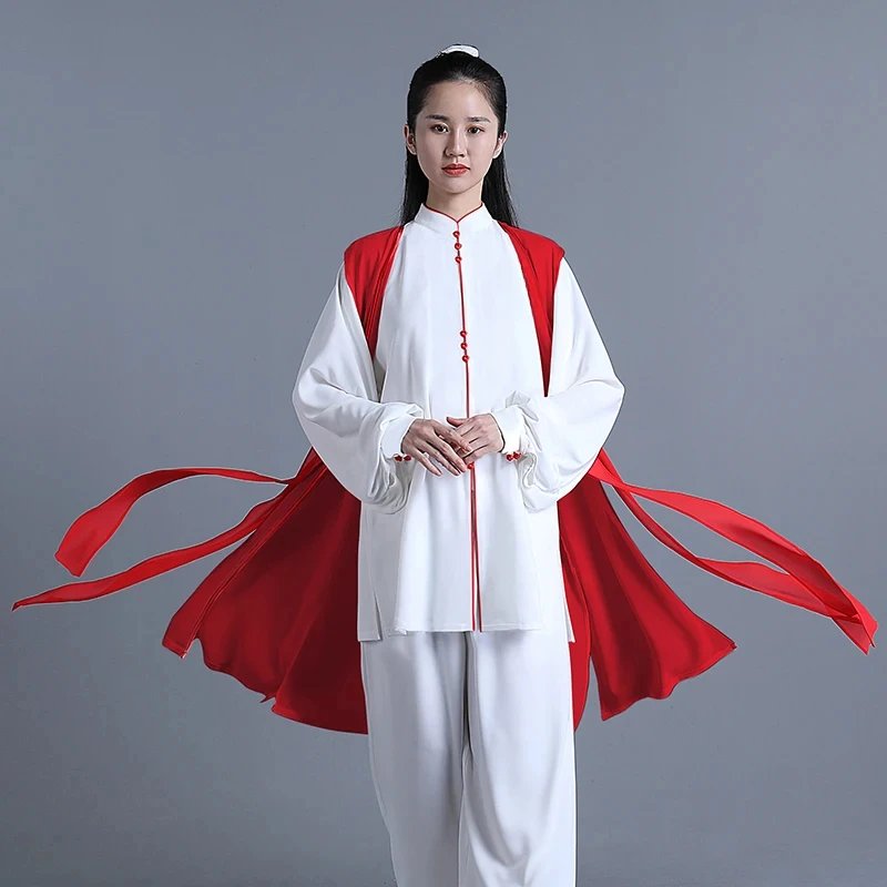 Одежда Tai Chi, женская искусственная одежда для соревнований кунг-фу, свободная от морщин, 2022, белая
Одежда Tai Chi, женская искусственная одежда для соревнований кунг-фу, свободная от морщин, 2022, белая