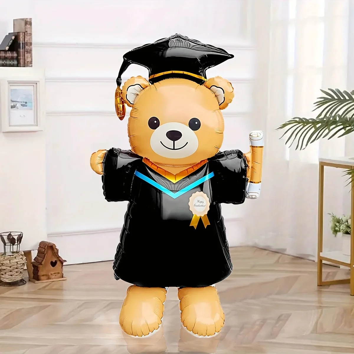 155.45cm Cute Graduation Bear Aluminum Foil Balloon - Perfect for School Events & Campus Decor, Graduation Party Decorations
155.45cm Cute Graduation Bear Aluminum Foil Balloon - Perfect for School Events & Campus Decor, Graduation Party Decorations