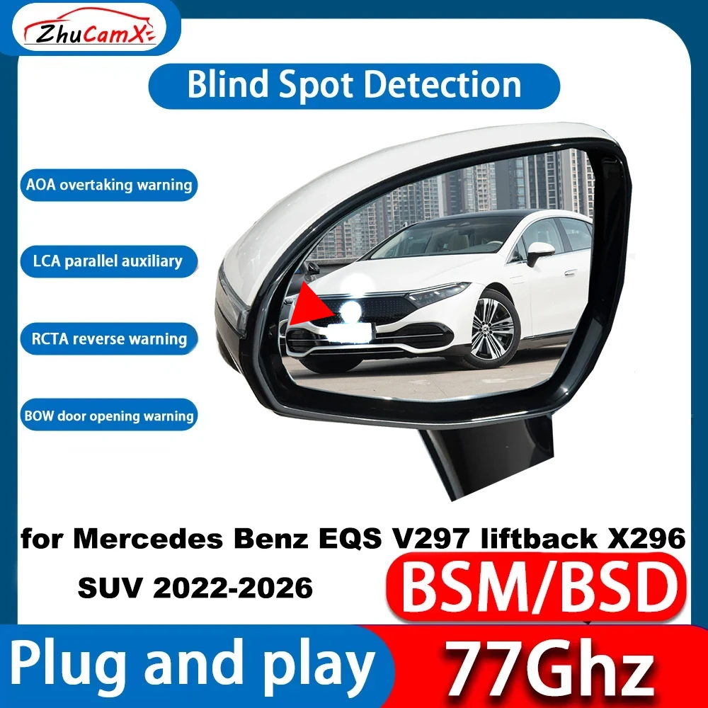 for Mercedes Benz EQS V297 liftback X296 SUV 2022-2026 Active Blind Spot Assist Detection Monitoring Information System 77GHz
for Mercedes Benz EQS V297 liftback X296 SUV 2022-2026 Active Blind Spot Assist Detection Monitoring Information System 77GHz