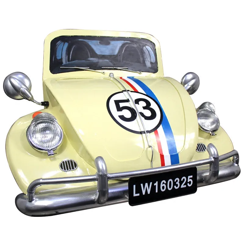 Vintage Large Vintage Beetle Car Painted Bar Background Wall Punk Metal Iron Decorative Hanging
Vintage Large Vintage Beetle Car Painted Bar Background Wall Punk Metal Iron Decorative Hanging