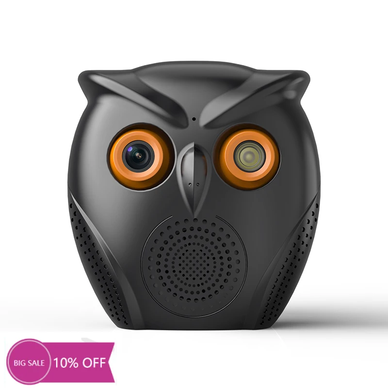 Крытая 1080P AI умная камера совы CMOS воспроизведение музыки обнаружение гуманоидов подключение Wi-Fi ICSEE Mini WiFi домашняя охранная сигнализация
Крытая 1080P AI умная камера совы CMOS воспроизведение музыки обнаружение гуманоидов подключение Wi-Fi ICSEE Mini WiFi домашняя охранная сигнализация