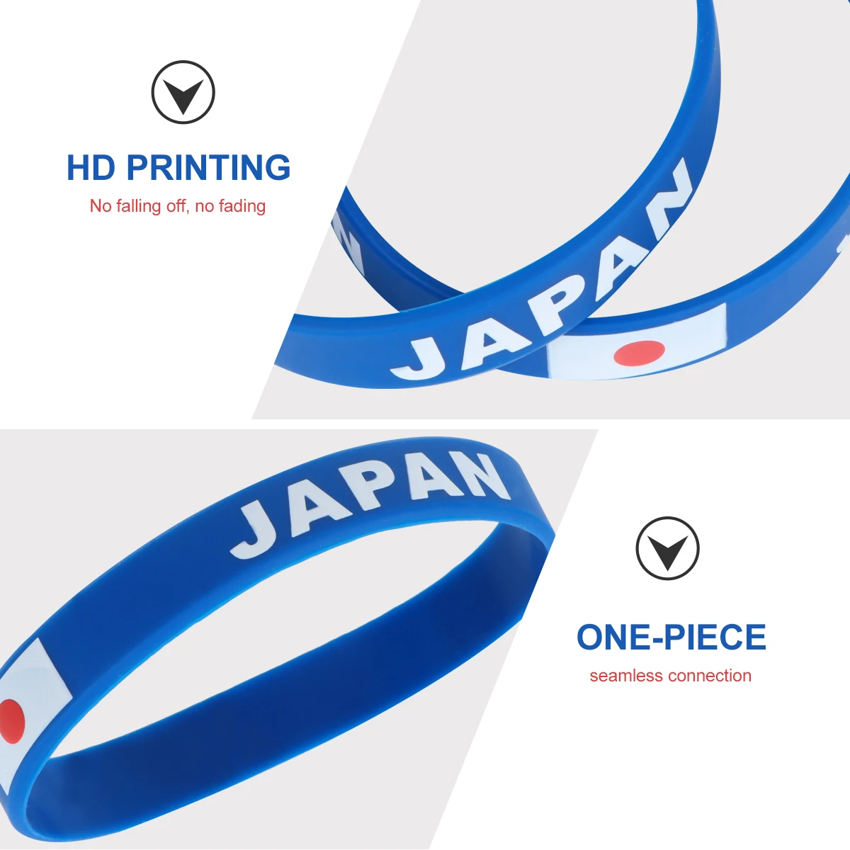 6 pcs Silicone Durable Comfortable Elastic Country Flag Bands for Football Country Flag Wristband Match Fans
6 pcs Silicone Durable Comfortable Elastic Country Flag Bands for Football Country Flag Wristband Match Fans