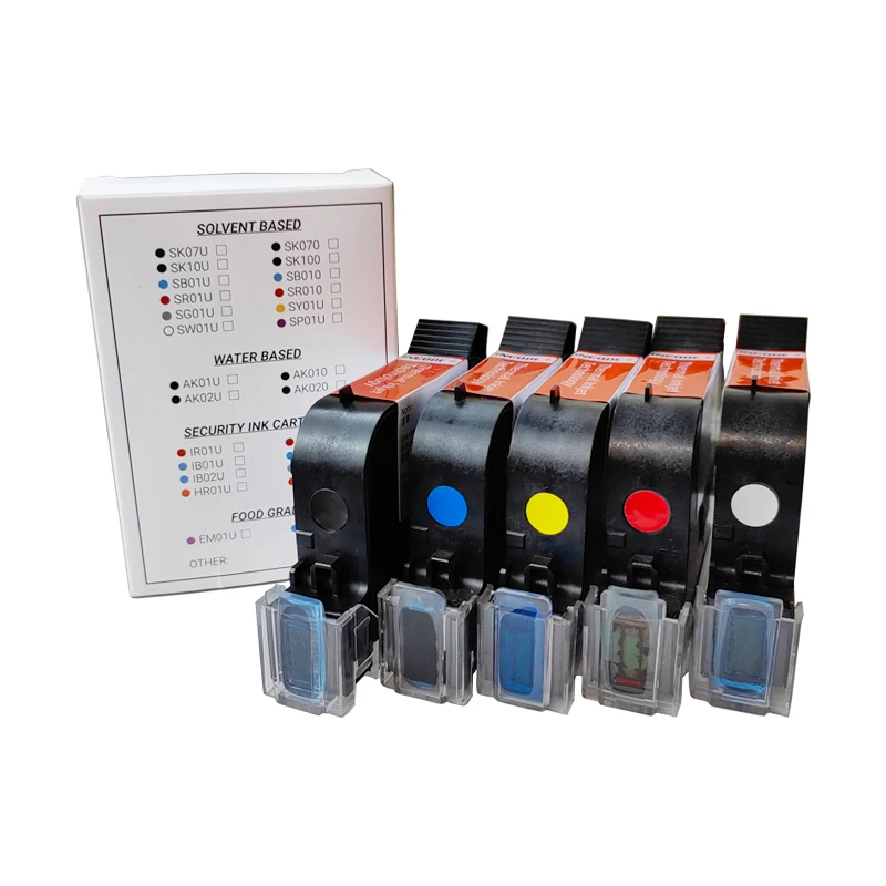 Non-encrypted Ink Cartridge TIJ 2.5 Compatible HP45 Fast Dry for Metal Steel Marking
Non-encrypted Ink Cartridge TIJ 2.5 Compatible HP45 Fast Dry for Metal Steel Marking