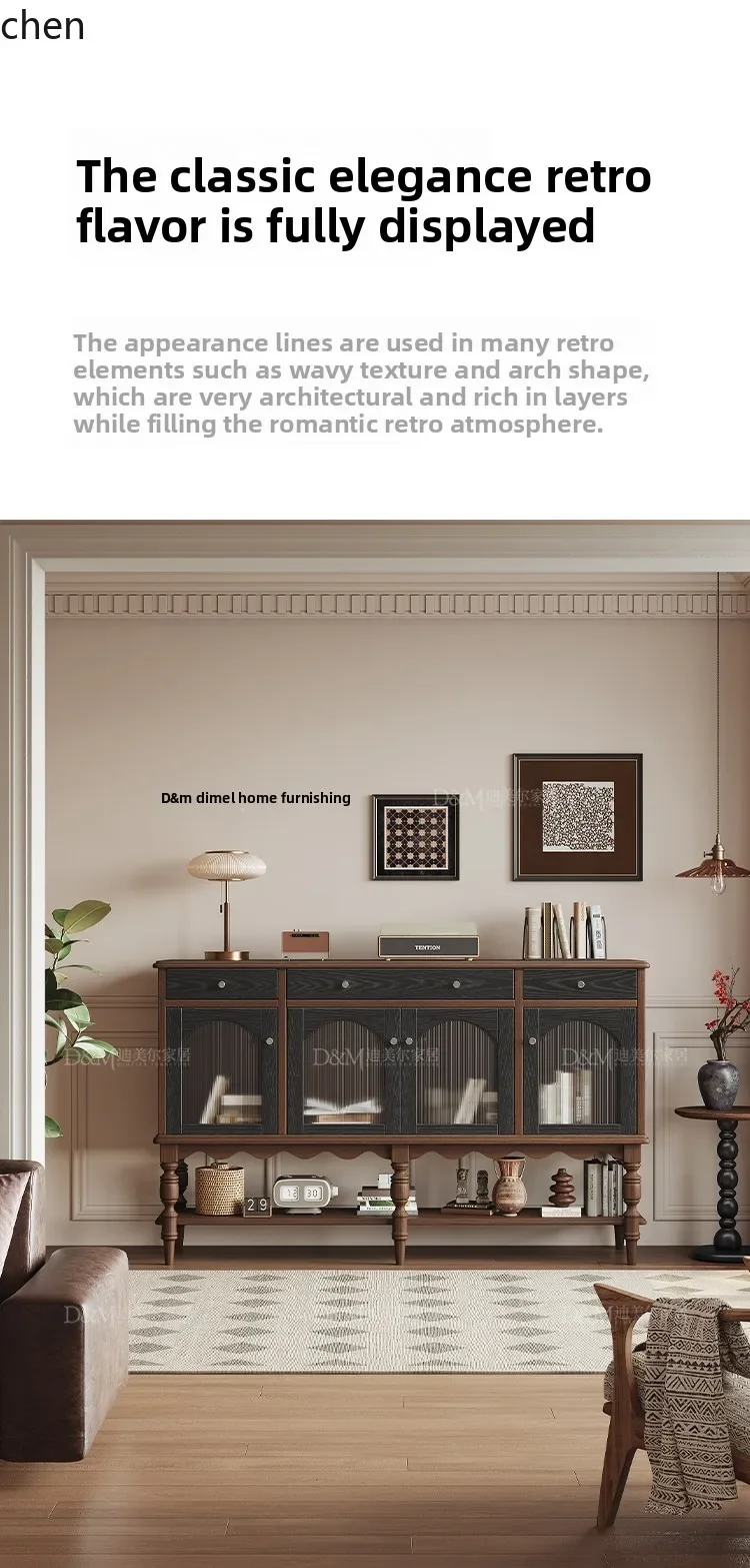 W5.19 Solid Wood Living Room Storage Cabinet Decorative Entrance Hallway Wall-Mounted Storage Sideboard
W5.19 Solid Wood Living Room Storage Cabinet Decorative Entrance Hallway Wall-Mounted Storage Sideboard