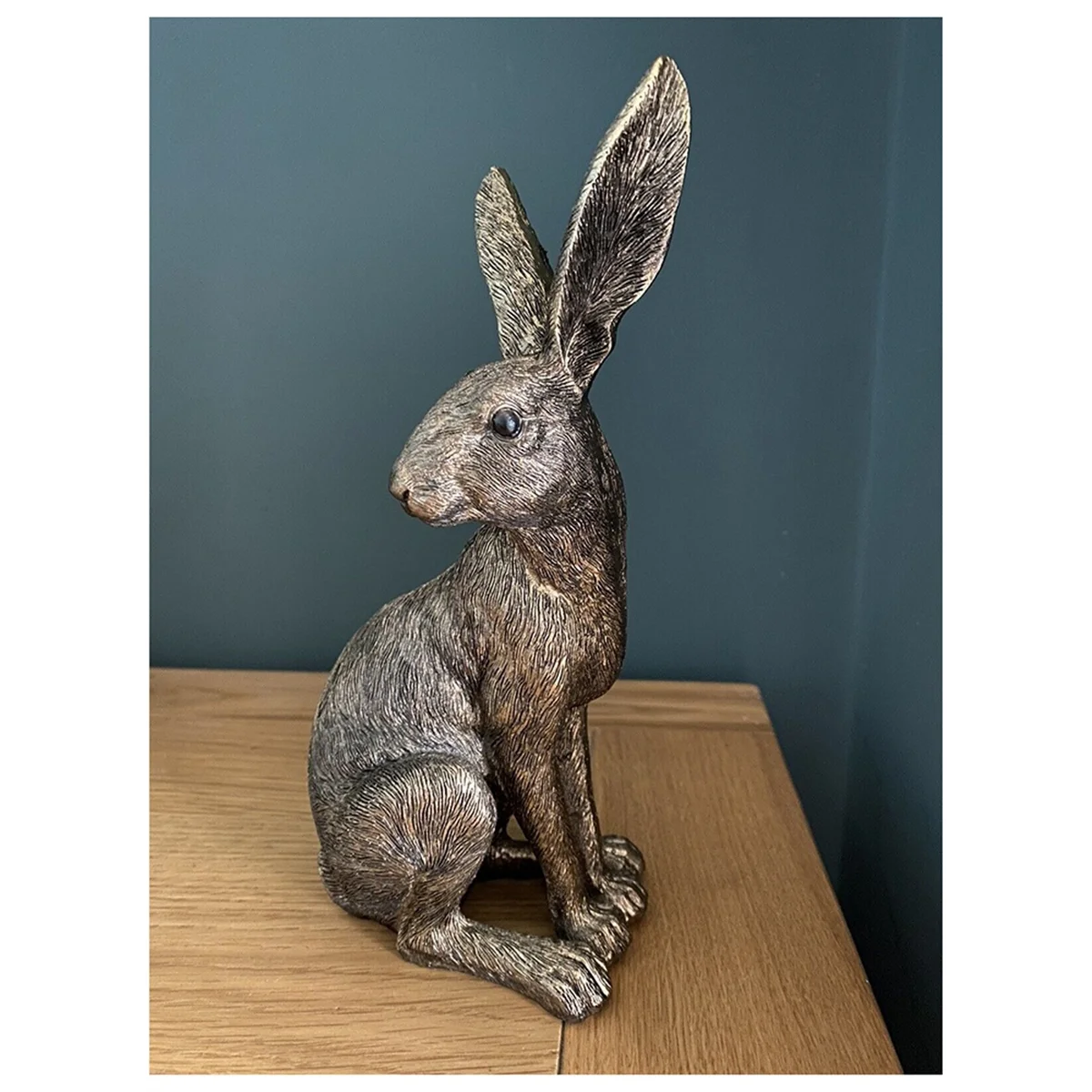 Reliable Gold Hare Ornament, Sitting Hare Rabbit Antique Finish, Brass/Bronze Antique Style Collectable Dec
Reliable Gold Hare Ornament, Sitting Hare Rabbit Antique Finish, Brass/Bronze Antique Style Collectable Dec