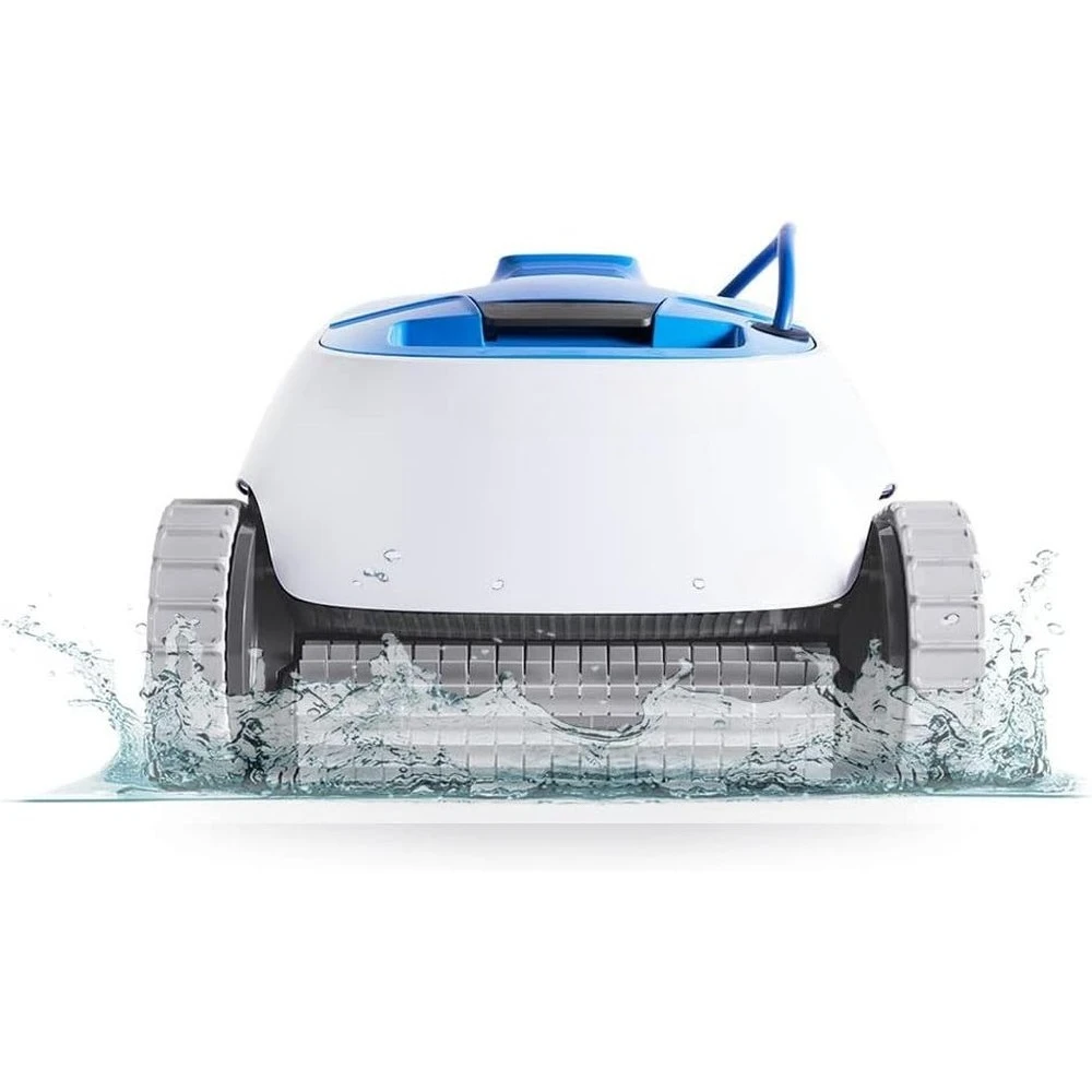 Automatic Robotic Pool Vacuum Cleaner, Wall Clim, Active Scrubber Brush, Ideal or In-ground Pools Up To 33 T in Leng
Automatic Robotic Pool Vacuum Cleaner, Wall Clim, Active Scrubber Brush, Ideal or In-ground Pools Up To 33 T in Leng