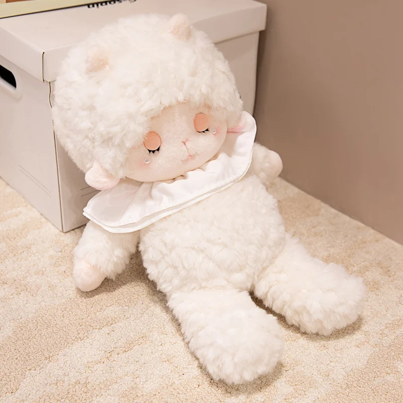 Soft Sleeping Lamb Plush Toys Sheep Kids Accompany Sleep Toy Room Decor Toys Toys Hobbies Collection Exquisite Birthday Gifts
Soft Sleeping Lamb Plush Toys Sheep Kids Accompany Sleep Toy Room Decor Toys Toys Hobbies Collection Exquisite Birthday Gifts
