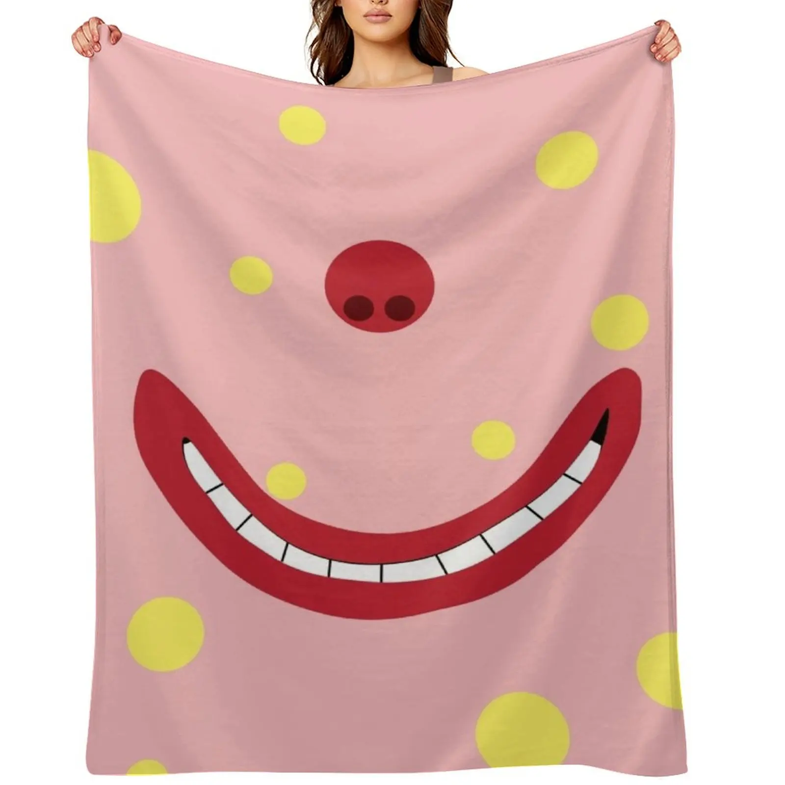 Mr Blobby Mouth Mask Throw Blanket Hair Decoratives manga Blankets For Sofas Blankets
Mr Blobby Mouth Mask Throw Blanket Hair Decoratives manga Blankets For Sofas Blankets
