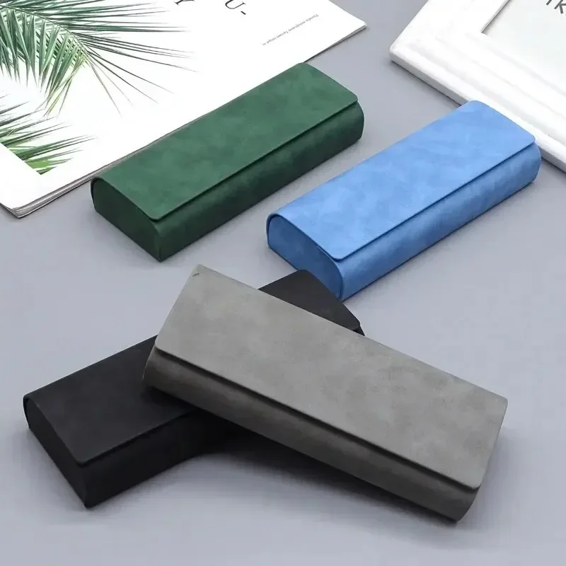 Hard-shell Spectacle Case Men Women Glasses Case Leather Portable Anti-extrusion Sunglasses Storage Box Folding Eyewear Pouch
Hard-shell Spectacle Case Men Women Glasses Case Leather Portable Anti-extrusion Sunglasses Storage Box Folding Eyewear Pouch