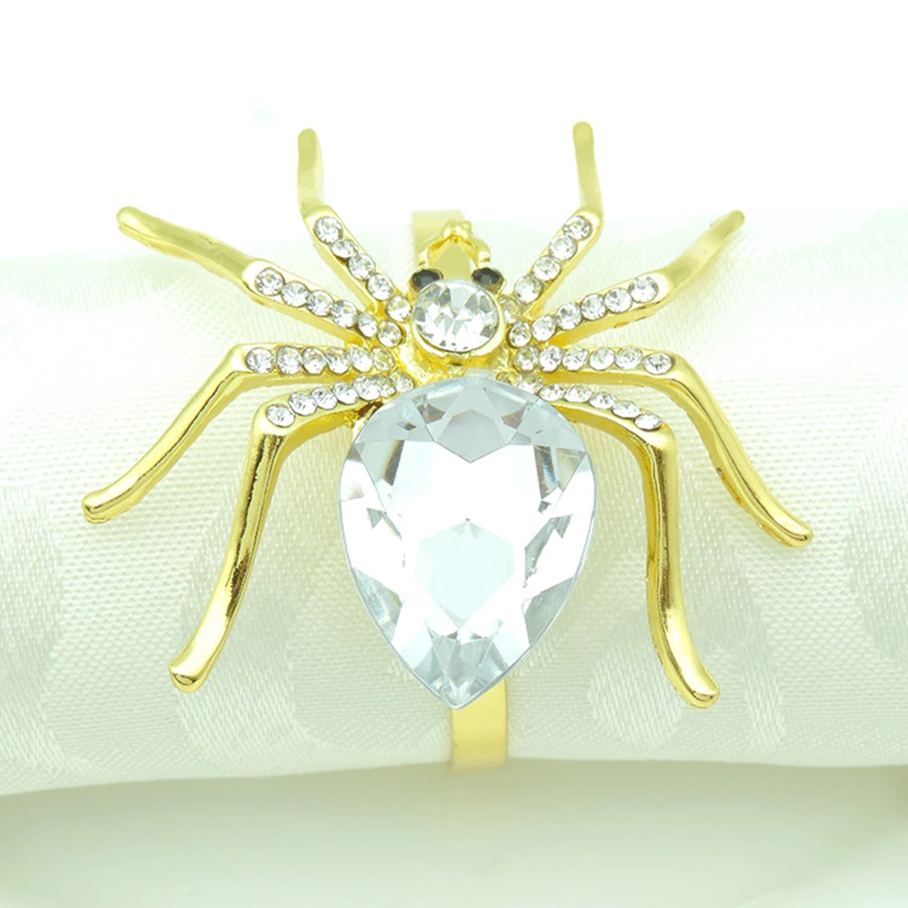 8 Pcs Napkin Rings Buckles Halloween Spider Design Exquisite Alloy Serviette Rings Decorative Tableware Home Party Accessories
8 Pcs Napkin Rings Buckles Halloween Spider Design Exquisite Alloy Serviette Rings Decorative Tableware Home Party Accessories