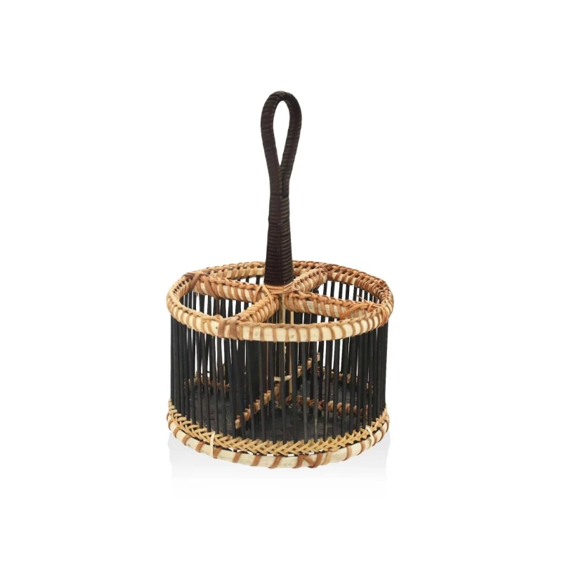 Black bamboo spoon holder 30x19x12cm functional pot holder
Black bamboo spoon holder 30x19x12cm functional pot holder