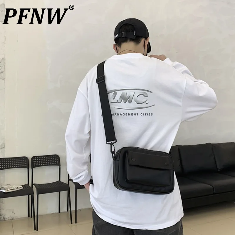 Сумка PFNW через плечо для мужчин, модная повседневная рабочая сумка из искусственной кожи, простая маленькая сумка на плечо, женские модные сумки 12C1291
Сумка PFNW через плечо для мужчин, модная повседневная рабочая сумка из искусственной кожи, простая маленькая сумка на плечо, женские модные сумки 12C1291