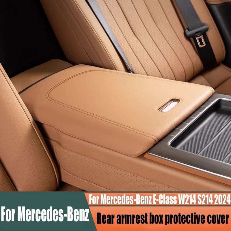 Задний подлокотник для Mercedes-Benz E-Class W214 S214 2024, защитный чехол, товары для украшения интерьера автомобиля, кожаный материал
Задний подлокотник для Mercedes-Benz E-Class W214 S214 2024, защитный чехол, товары для украшения интерьера автомобиля, кожаный материал