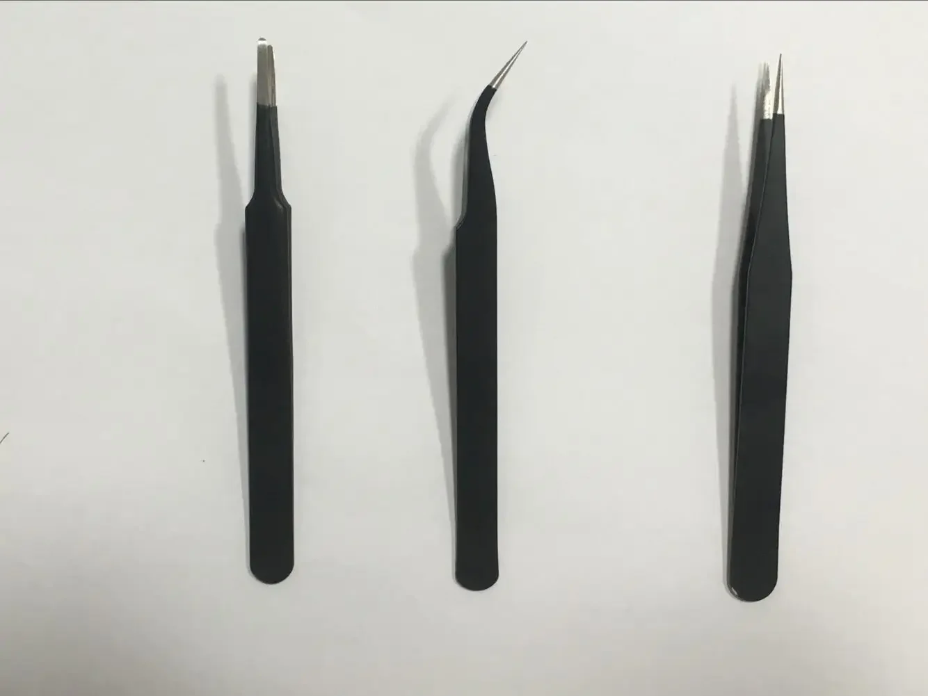 High Quality Pointed And Flat Stainless Steel Precision Tweezers Anti-static Tweezers Pliers Components Hardened Tweezers
High Quality Pointed And Flat Stainless Steel Precision Tweezers Anti-static Tweezers Pliers Components Hardened Tweezers