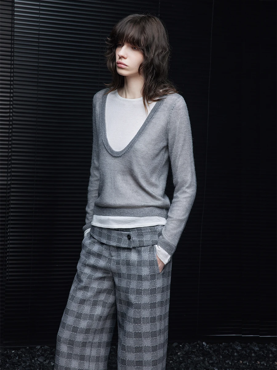 Color Blo Knitwear Women's Design Sensation Unique High-End Feeling Autumn New Arrival Street Sle V-Ne Long Sve Sweater
Color Blo Knitwear Women's Design Sensation Unique High-End Feeling Autumn New Arrival Street Sle V-Ne Long Sve Sweater