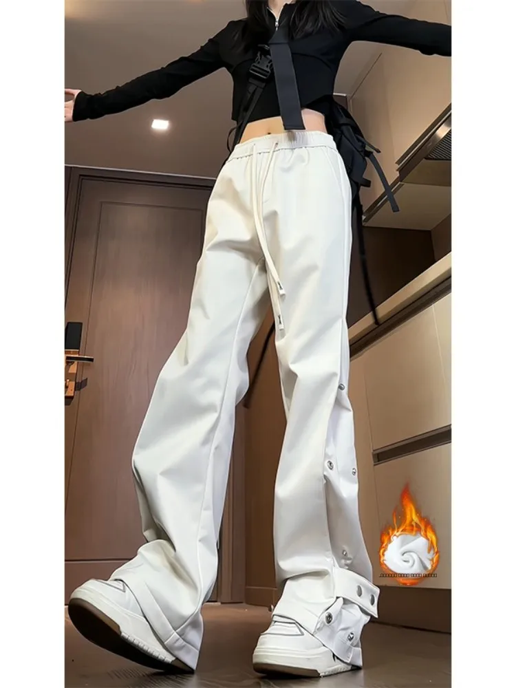 Pure Cotton Work Trousers Men's Casual Straight Leg Loose Wide Leg Pants Autumn High Street Faion Long Trousers Trendy
Pure Cotton Work Trousers Men's Casual Straight Leg Loose Wide Leg Pants Autumn High Street Faion Long Trousers Trendy
