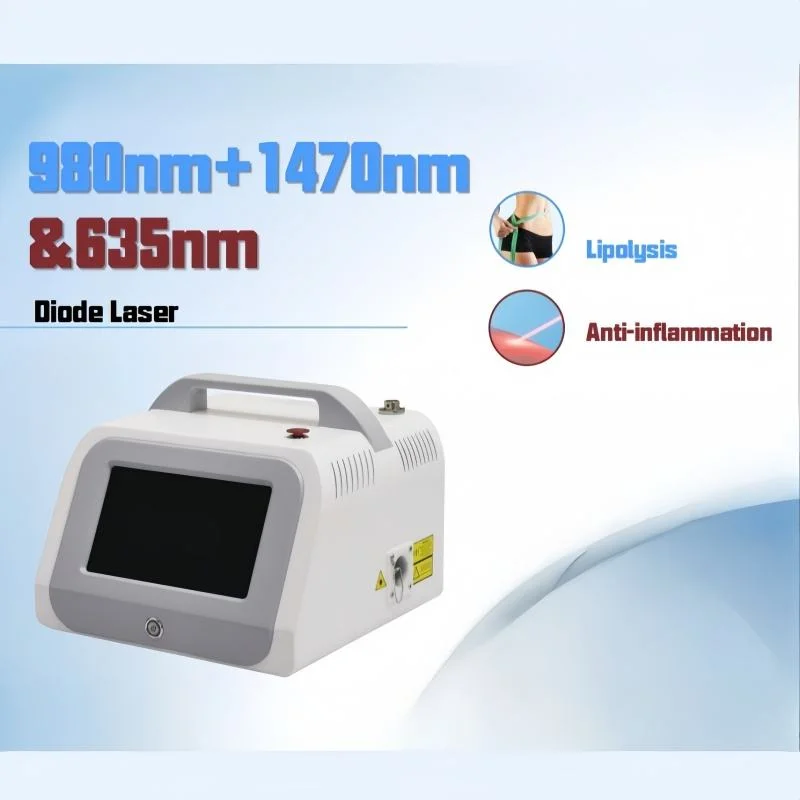 Newest Stationary 635nm 980nm 1470nm Diode Laser EVLT Spider Vein Removal Face Lifting Fat Dissolving Machine 10 Inch Screen
Newest Stationary 635nm 980nm 1470nm Diode Laser EVLT Spider Vein Removal Face Lifting Fat Dissolving Machine 10 Inch Screen