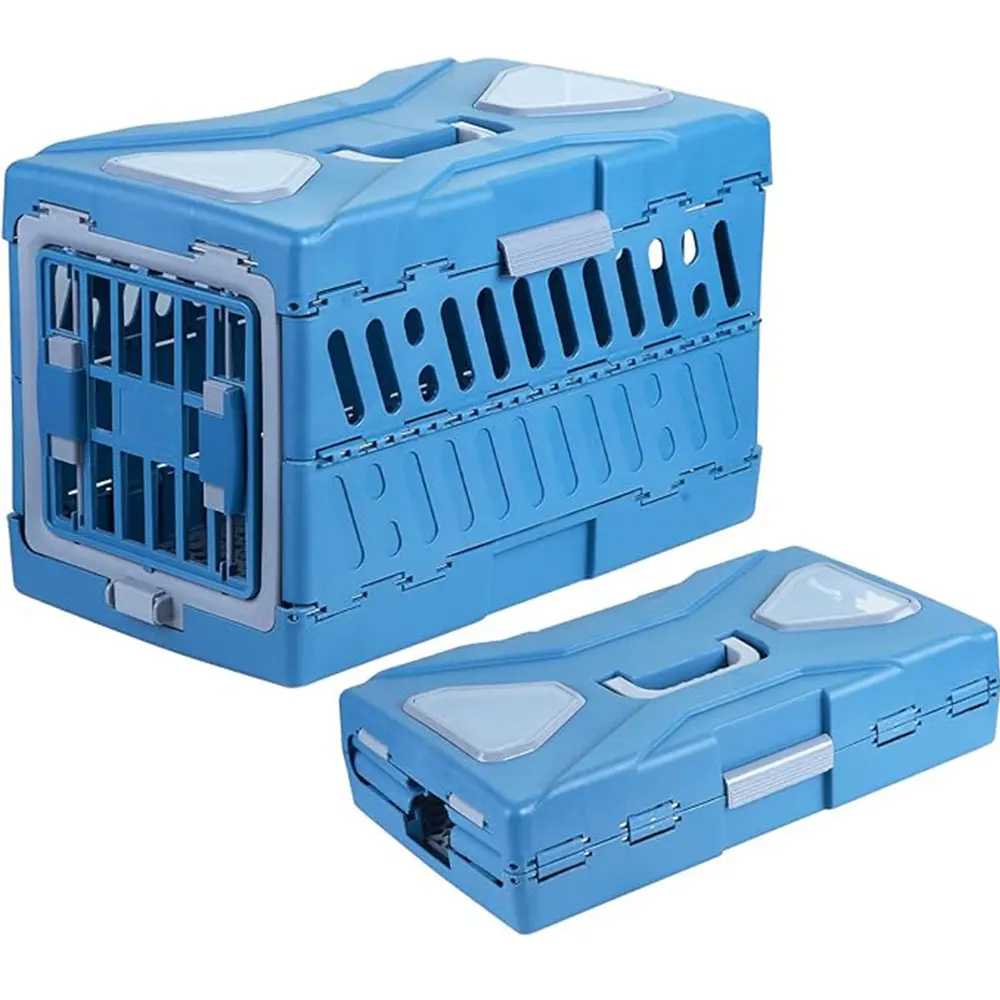 Collapsible Hard-Sided Dog Crate, 2-Door Portable Kennel Travel Carrier for Small and Medium Puppy Cat
Collapsible Hard-Sided Dog Crate, 2-Door Portable Kennel Travel Carrier for Small and Medium Puppy Cat