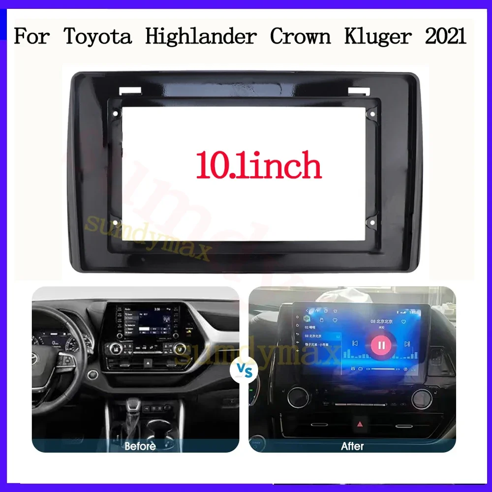 10.1inch 2 Din Car Radio Frame For TOYOTA Highlander CROWN KLUGER 2021 big screen 2 Din android Car Radio Fascia frame
10.1inch 2 Din Car Radio Frame For TOYOTA Highlander CROWN KLUGER 2021 big screen 2 Din android Car Radio Fascia frame