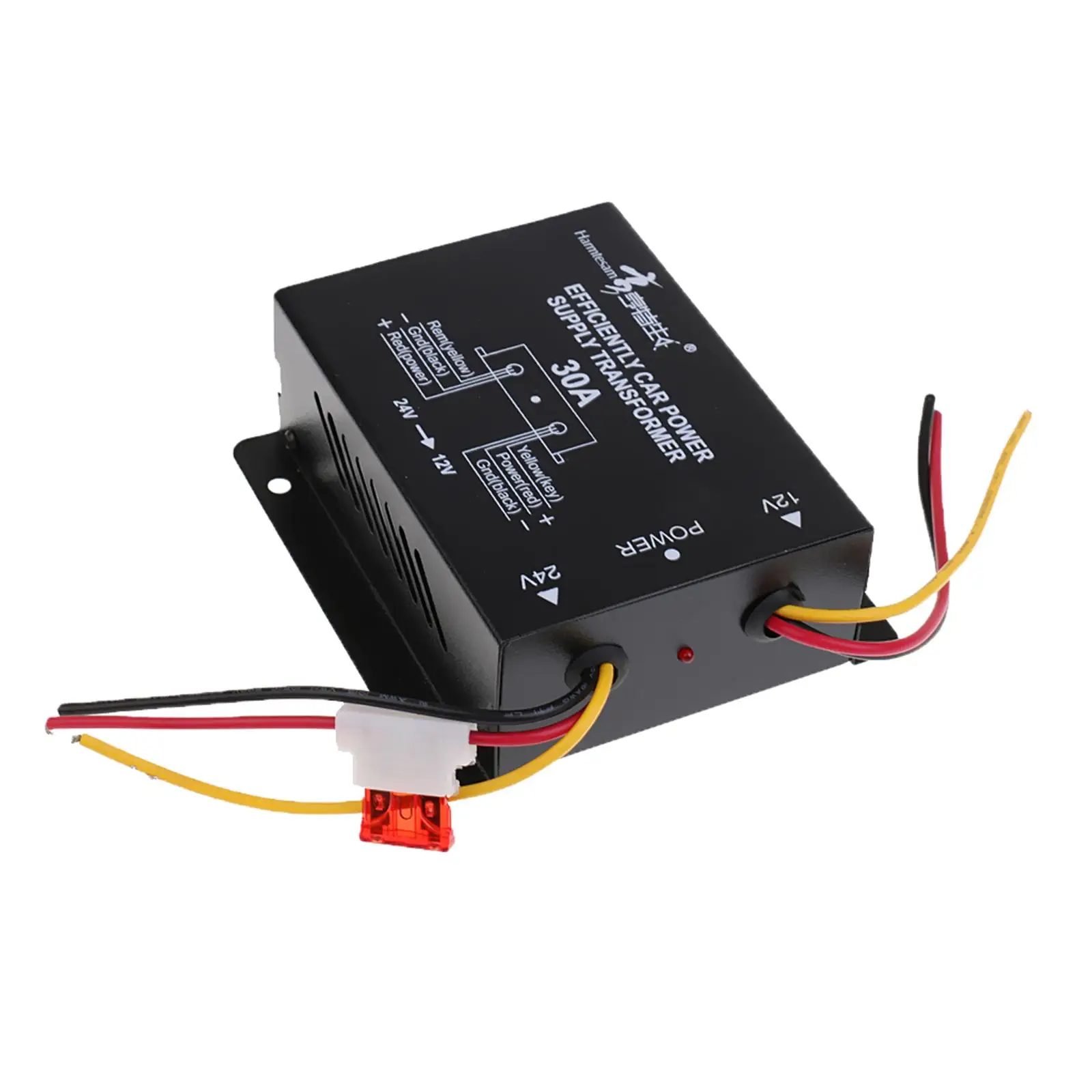 Metal Power Converter Transformer DC 24V to DC 12V Voltage Adapter over Current Protected for Automotive Monitoring Equipment
Metal Power Converter Transformer DC 24V to DC 12V Voltage Adapter over Current Protected for Automotive Monitoring Equipment