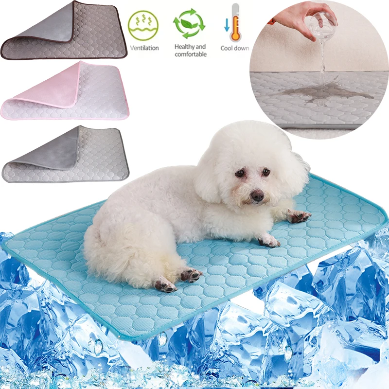 Summer Dog Cooling Mat Pet Cold Bed Sofa Waterproof Pee Pad Cooling Sleeping Pad for Small Medium Large Dogs Cat Ice Pad Blanket
Summer Dog Cooling Mat Pet Cold Bed Sofa Waterproof Pee Pad Cooling Sleeping Pad for Small Medium Large Dogs Cat Ice Pad Blanket