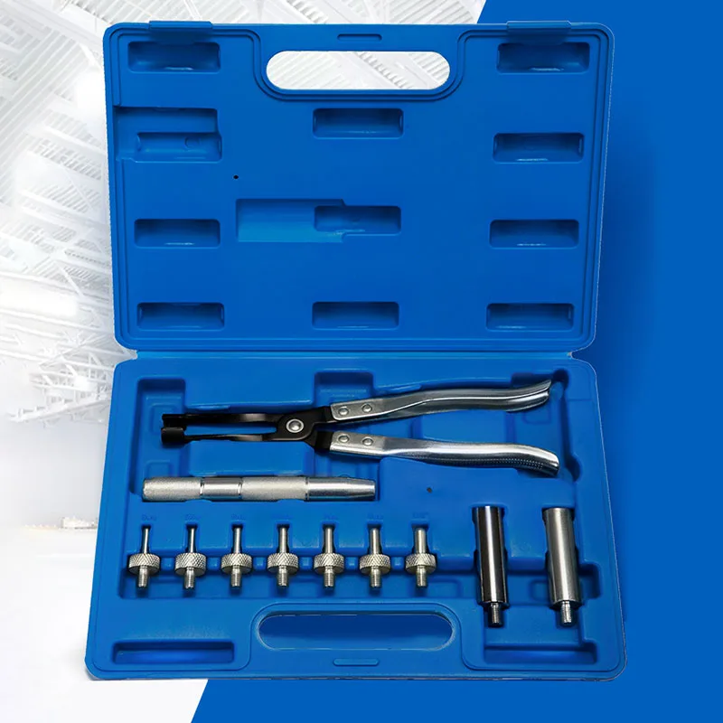 11 Valve Oil Seal Removal and Assembly Tool Set Valve Oil Seal Spring Disassembly Pliers High Quality Durable
11 Valve Oil Seal Removal and Assembly Tool Set Valve Oil Seal Spring Disassembly Pliers High Quality Durable