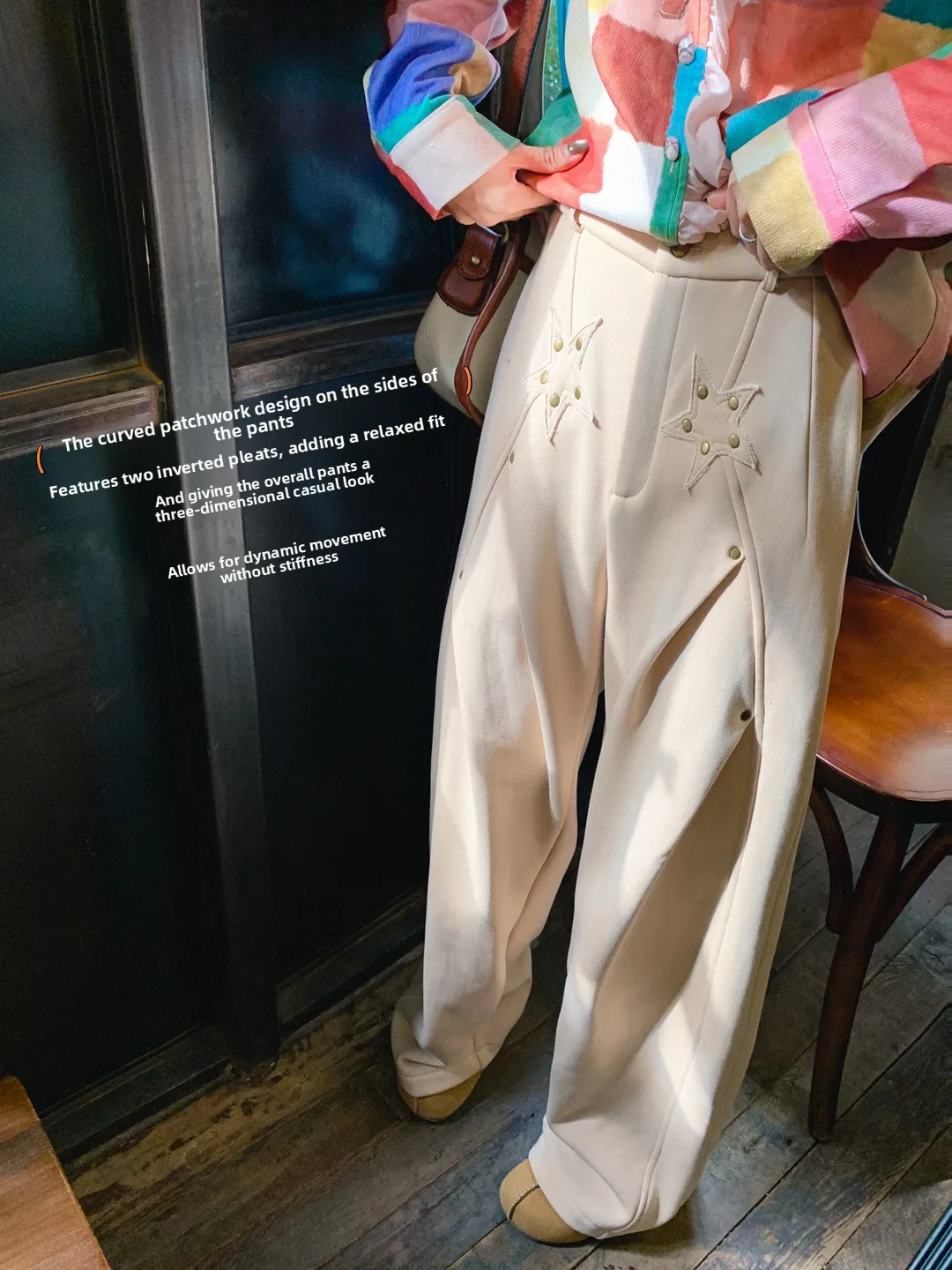 Gula Liangpin Women's Fleece Lined Wide Leg Pants Casual Style High Waist Trousers 3D Tailoring Shape Knife Pants
Gula Liangpin Women's Fleece Lined Wide Leg Pants Casual Style High Waist Trousers 3D Tailoring Shape Knife Pants