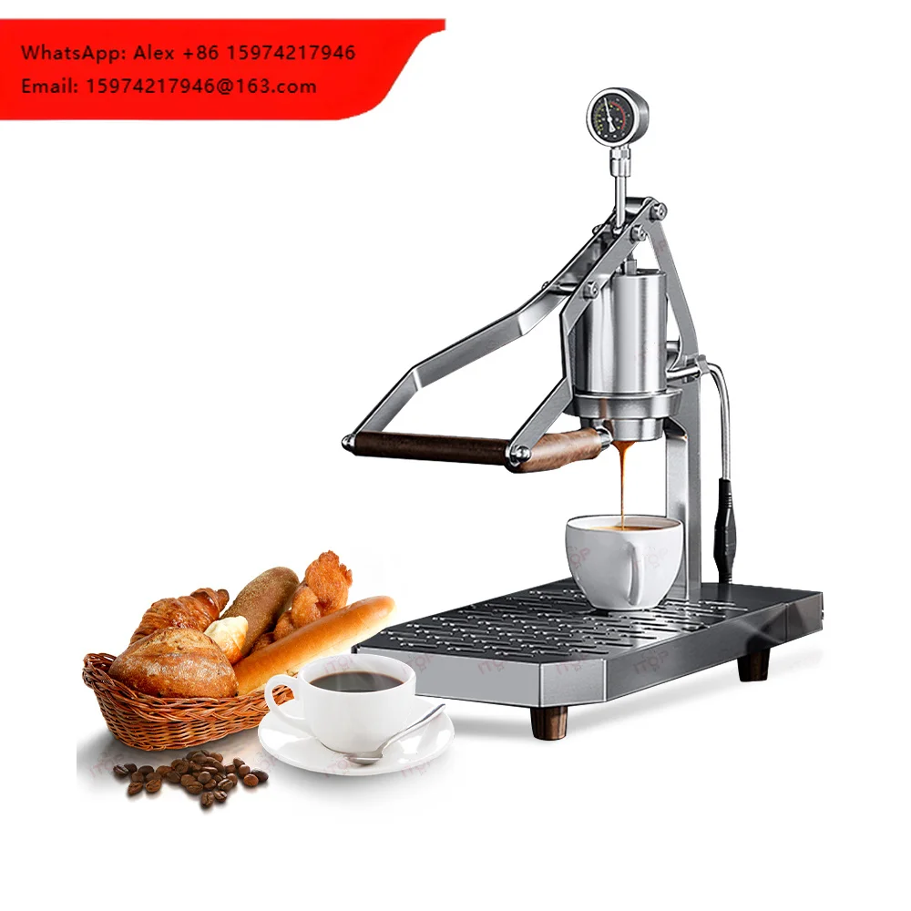 Lever Pull Manual Stainless Steel Espresso Coffee Machine Italian Multifunctional Hand Press Coffee Machine
Lever Pull Manual Stainless Steel Espresso Coffee Machine Italian Multifunctional Hand Press Coffee Machine
