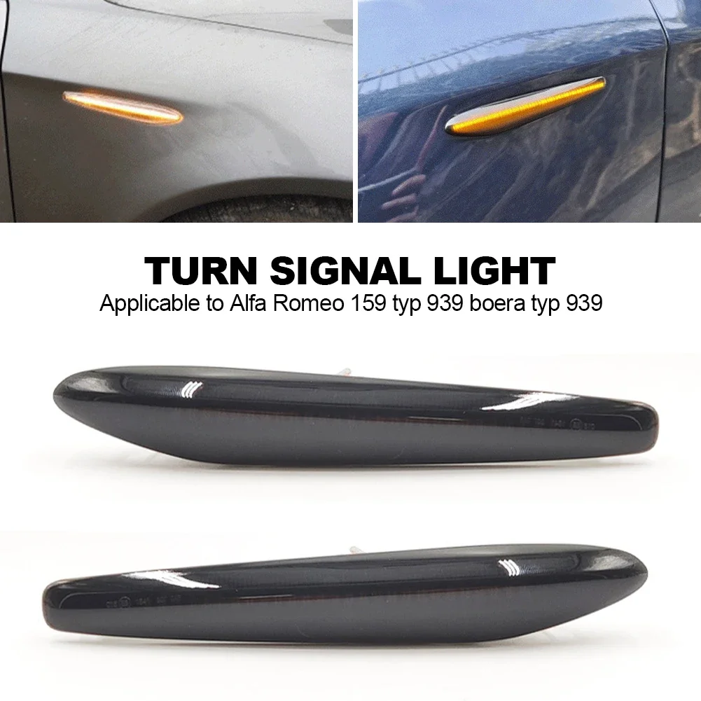 2 шт. светодиодный автомобильный поворотник, динамический боковой габаритный фонарь для Alfa Romeo 159 typ 939 2005-2012 Brera typ 939 2005-2012
2 шт. светодиодный автомобильный поворотник, динамический боковой габаритный фонарь для Alfa Romeo 159 typ 939 2005-2012 Brera typ 939 2005-2012