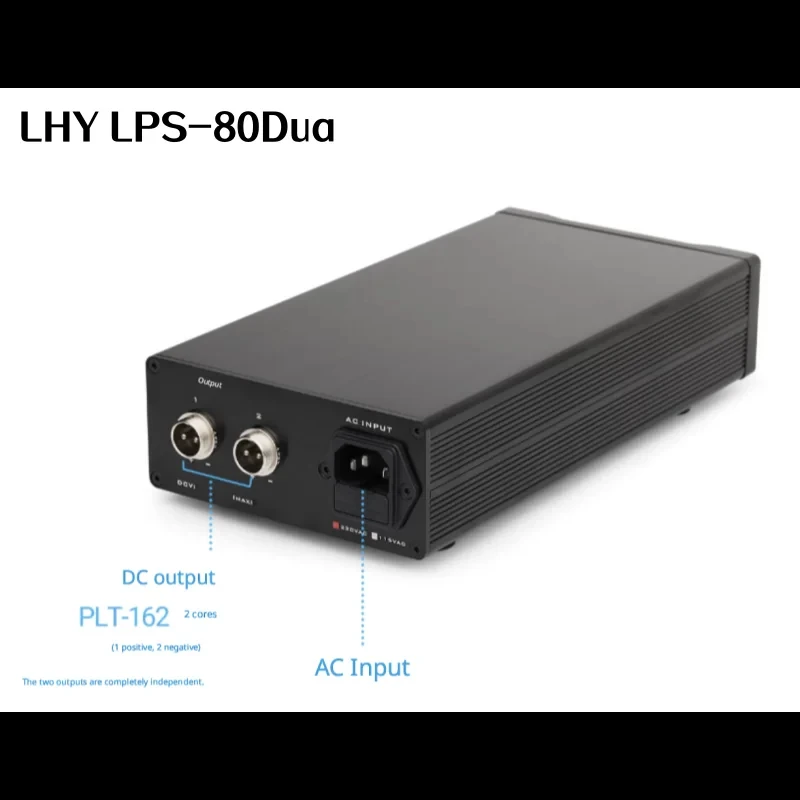 LHY LPS-80 Dual Dual Independent Output Low Noise Stable Linear Power Supply 5/12/15/19V
LHY LPS-80 Dual Dual Independent Output Low Noise Stable Linear Power Supply 5/12/15/19V