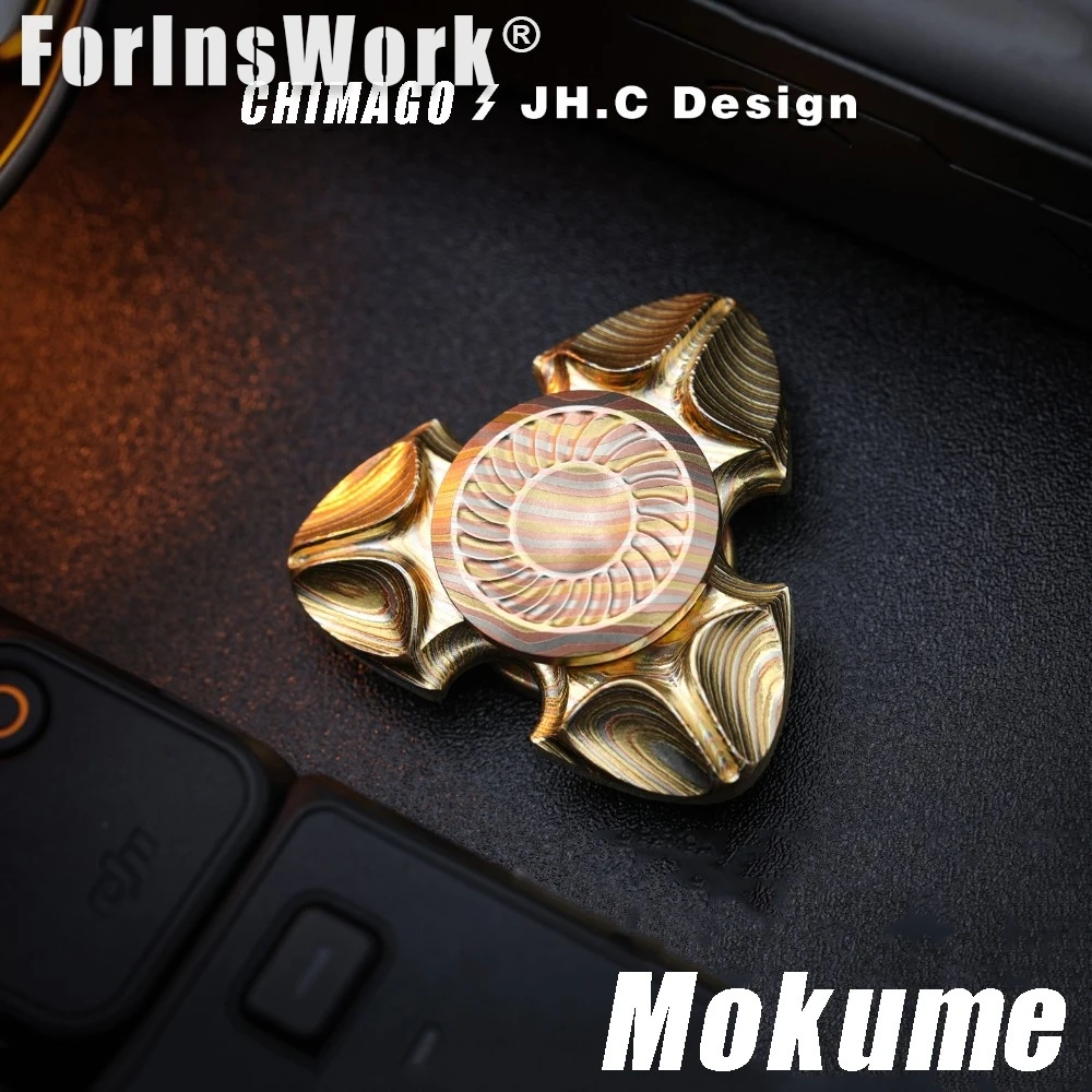 CHIMAGO Sumeru Mokume Fidget Spinner Anti Stress Hand Spinner EDC Focus Toy Relief Anxiety Portable Rotate Gyroscope Pocket Gift
CHIMAGO Sumeru Mokume Fidget Spinner Anti Stress Hand Spinner EDC Focus Toy Relief Anxiety Portable Rotate Gyroscope Pocket Gift