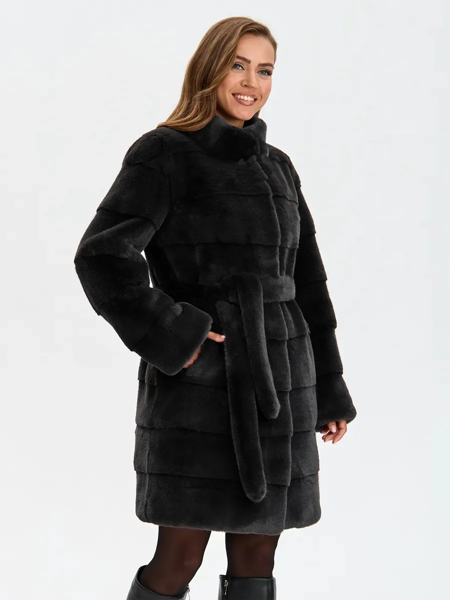 HDHOHR 2026 Winter Thick Warm Fashion Faux Mink Fur Coat Women Luxury High Quality With Belt Elegant Chic Fluffy Fur Jacket Girl
HDHOHR 2026 Winter Thick Warm Fashion Faux Mink Fur Coat Women Luxury High Quality With Belt Elegant Chic Fluffy Fur Jacket Girl