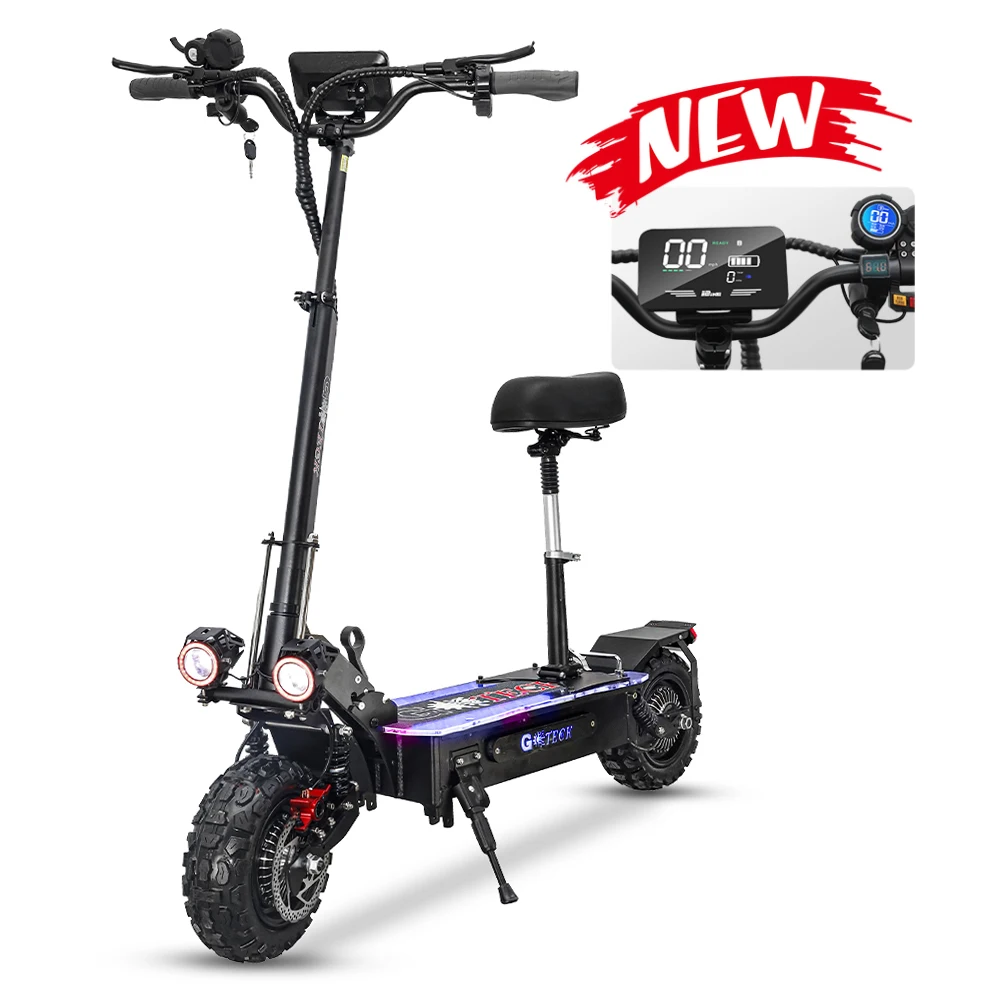 STLF Advanced Dualtron Scooter Dual Motor 5600W Fast Speed 80km/h Foldable Electric Scooters with Seat
STLF Advanced Dualtron Scooter Dual Motor 5600W Fast Speed 80km/h Foldable Electric Scooters with Seat