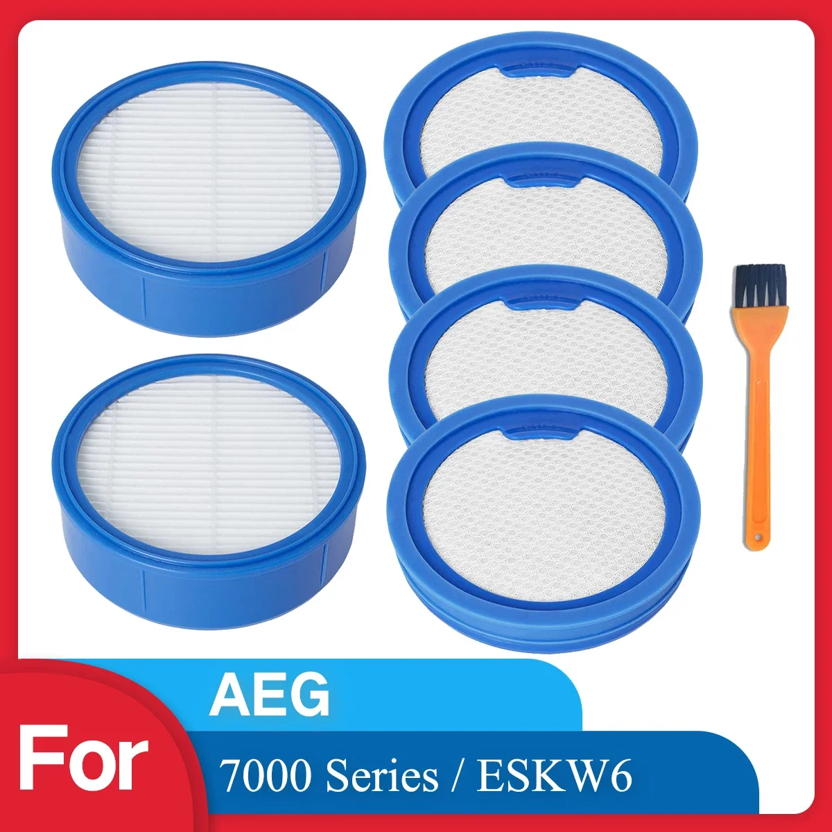 Filters for AEG 7000 Series/ ESKW6 Cordless Vacuum Cleaner Filter Replacement Parts
Filters for AEG 7000 Series/ ESKW6 Cordless Vacuum Cleaner Filter Replacement Parts